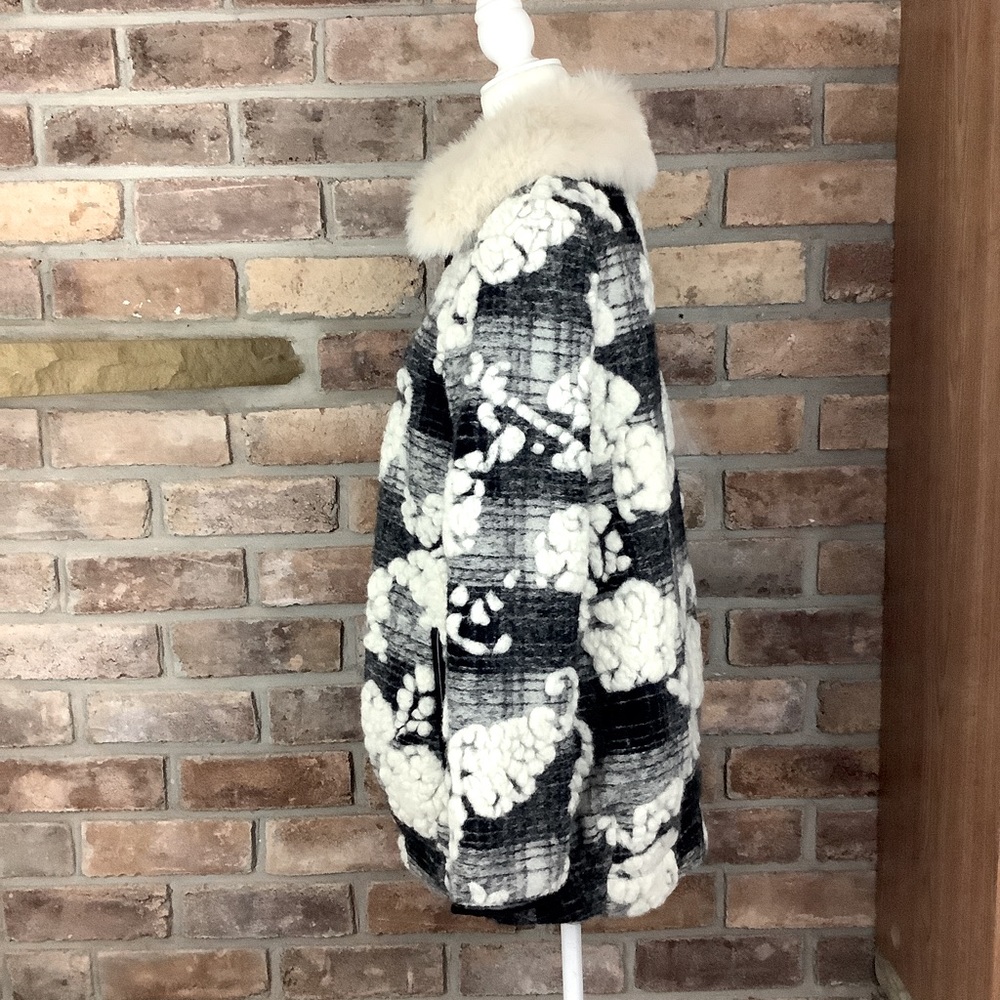 ANTHROPOLOGY HEI HEI Cloudscape Wool Coat - Picture 5 of 15